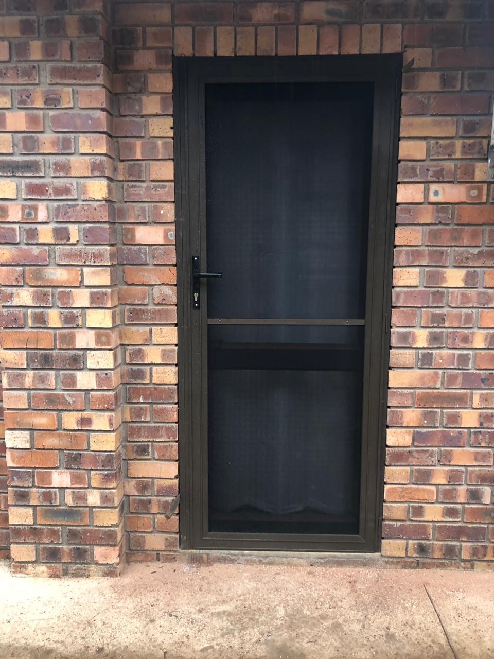Mesh security gates for my door
