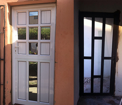 glass & aluminium doorsin Durban