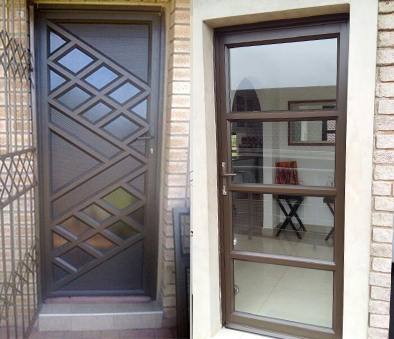 glass & aluminium window frames