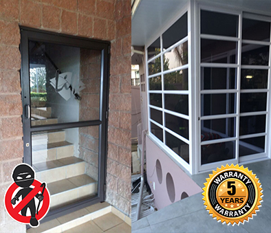 Crimestopper Glass and Aluminium