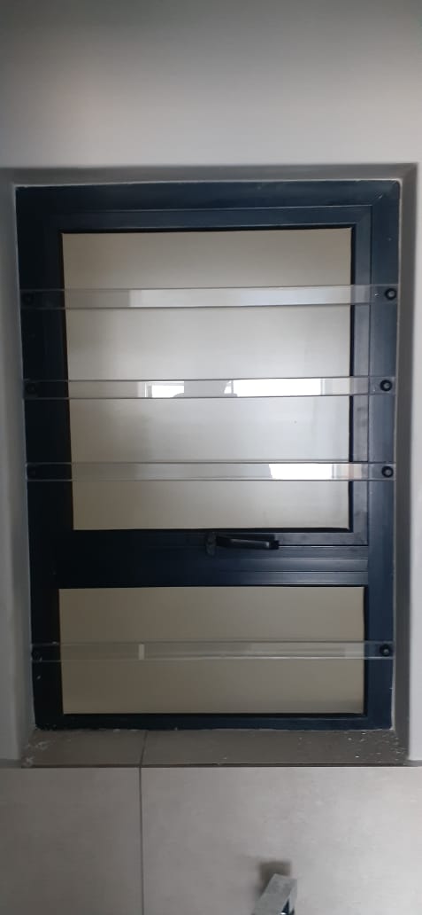 Clear Strips security bars
